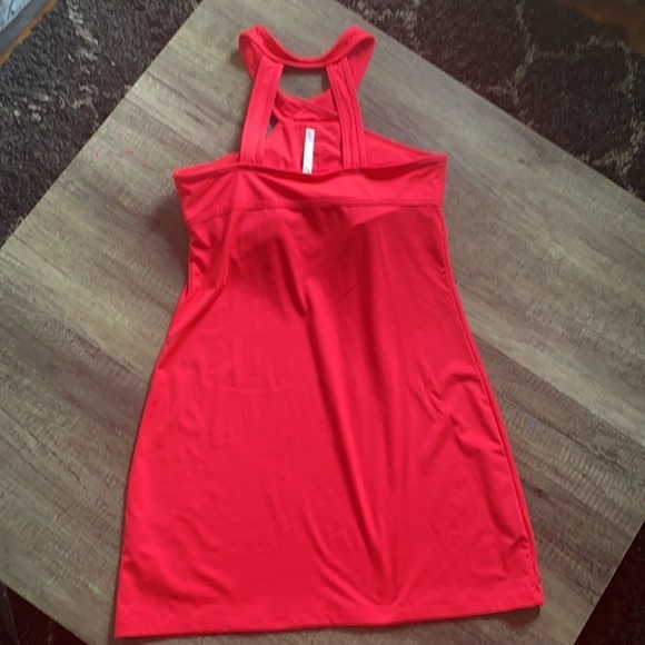 Fabletics Chicago Dress Women's Hot Pink Padded Short Dress Size Small - Picture 10 of 15